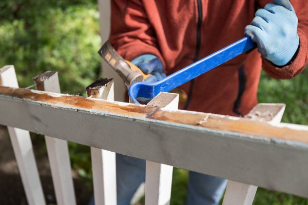 Deck Railing Replacement in Roanoke