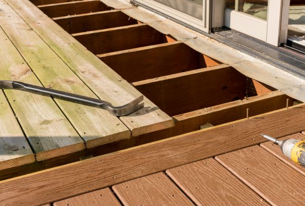 Old Deck Repair in Roanoke
