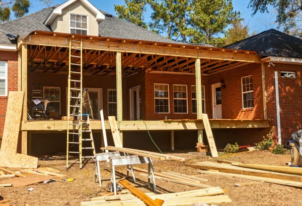Sagging Deck Repair in Roanoke