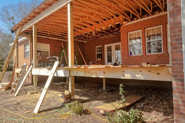 Porch Columns Installation in Roanoke