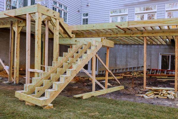 Deck Post Replacement in Roanoke