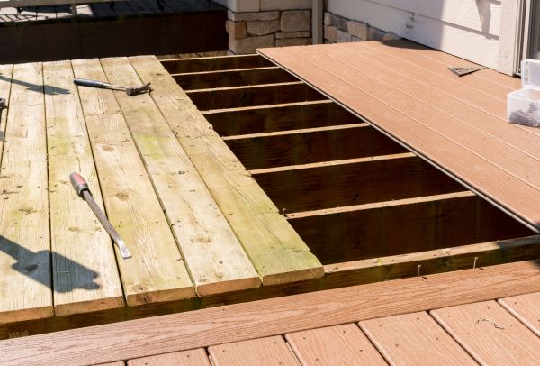 Deck Floor Replacement in Roanoke